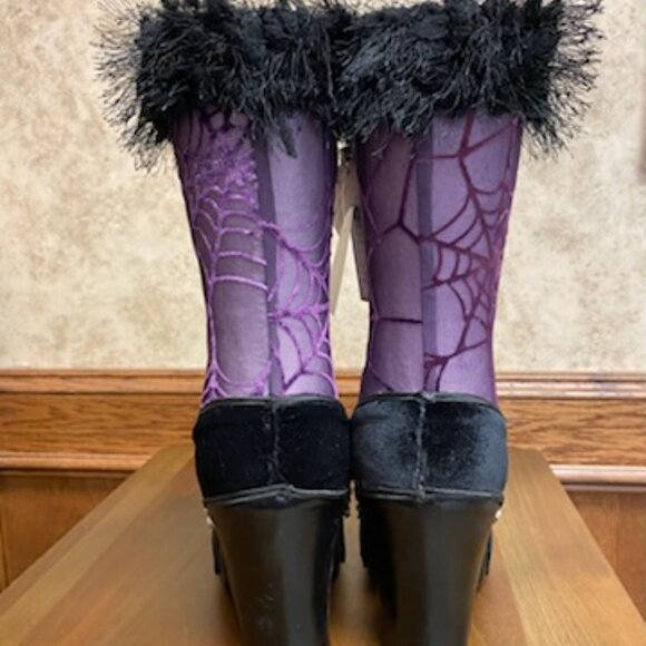 Spooky Witch Boot Decoration – Halloween Decor - Picture 5 of 11
